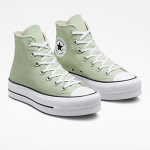 Light green Converse